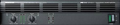 Mackie M-1400I. Has both XLR and quarter inch inputs and banana plug and quarter inch outputs. It's a big honkin' beast made for big honkin' rooms.